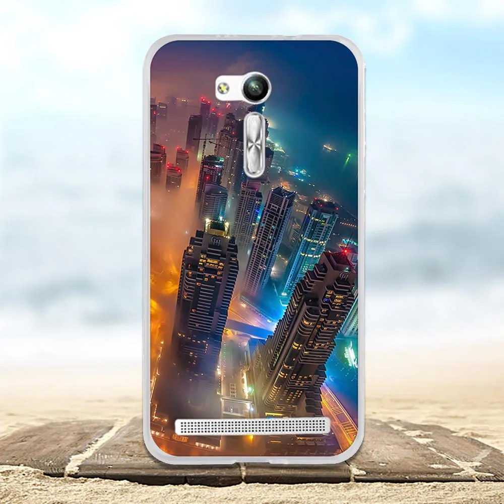 ZB552KL Case For Asus Zenfone GO Phone Cases 3D Cat Cute Fundas Coque Soft Silicone TPU Bags Shell Cover | Мобильные телефоны и