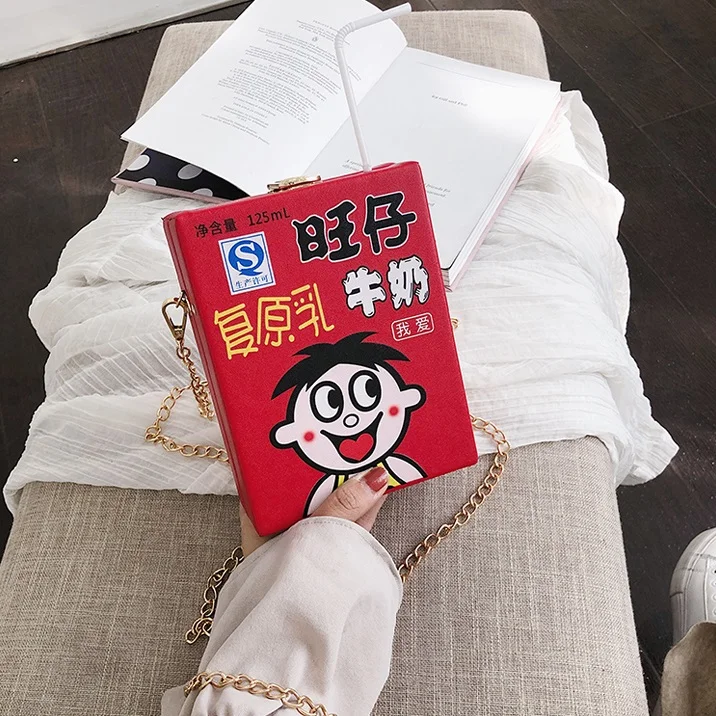 

2020 новые женские сумки, модная Корейская versionchain сумка, трендовая сумка на плечо, повседневное изображение женщины на коробке сумки-мессендж...