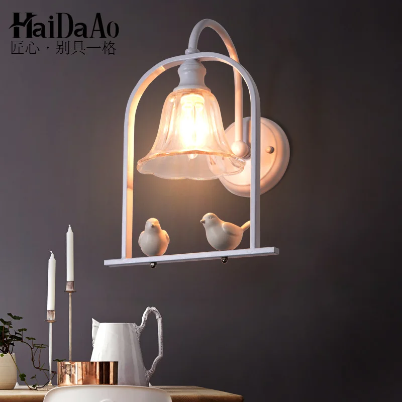 Североамериканская деревня детская спальная лампа зеркало для прохода