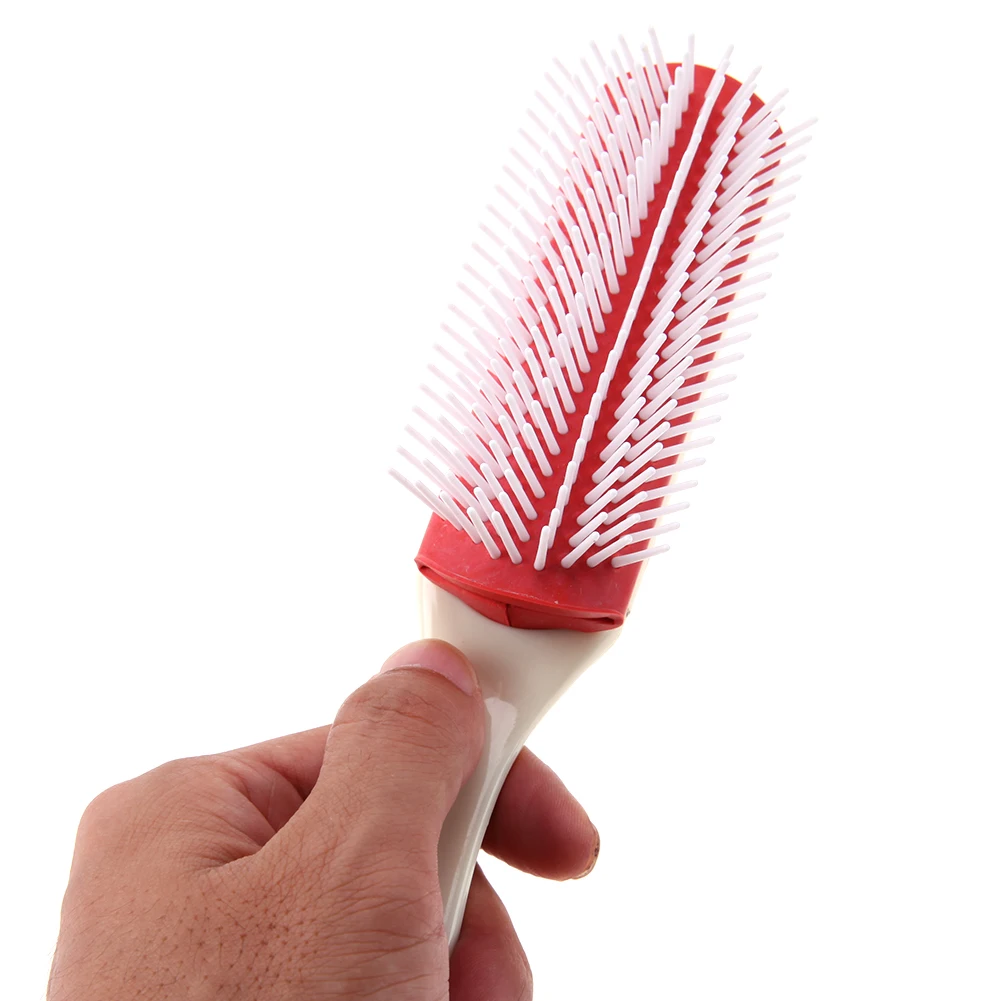 1 предмет Новинка Для мужчин волос расческа для Антистатическая 9 строк зубная