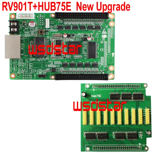 RV901T + HUB75E 1/32 сканирующая светодиодная приемная Карта светодиодный дисплей