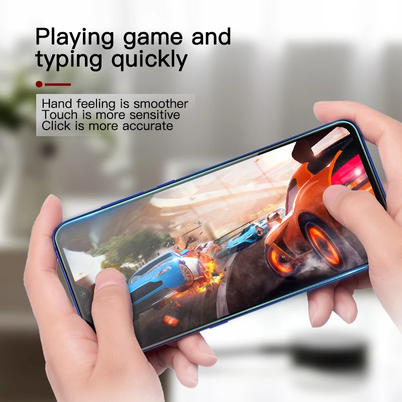 Защитное стекло 9H для Samsung Galaxy A50 закаленное защитное с полным покрытием защитная