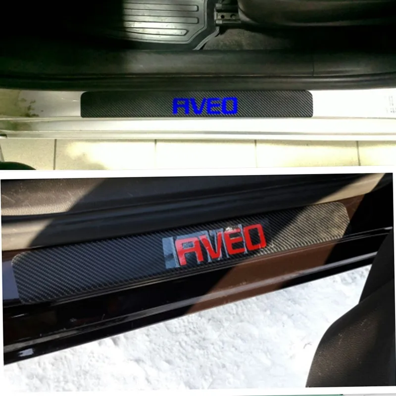 Защитные накладки на пороги автомобиля защитные для Chevrolet Aveo Sonic 2011 2012 2013 Стайлинг