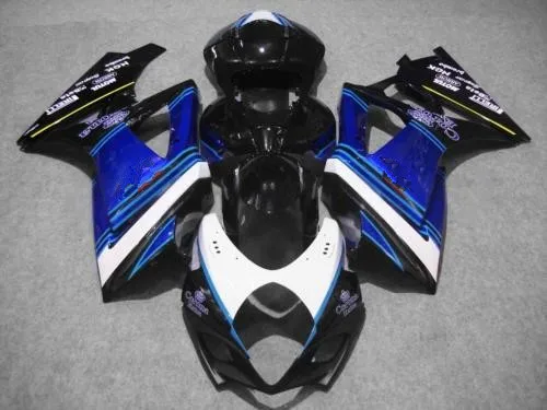 Комплект обтекателей для Мотоцикла SUZUKI GSXR1000 K7 07 08 GSXR 1000 2007 2008 gsxr1000 ABS синий белый
