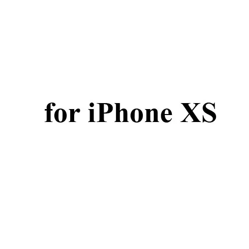 for iPhone XS 5 шт., наклейка s для iPhone 6, 6 S, 7, 8 plus, X, XS, Max, XR, задняя пленка, защита от отпечатков пальцев, матовая наклейка из углеродного волокна для декора - Цвет: for iPhone XS