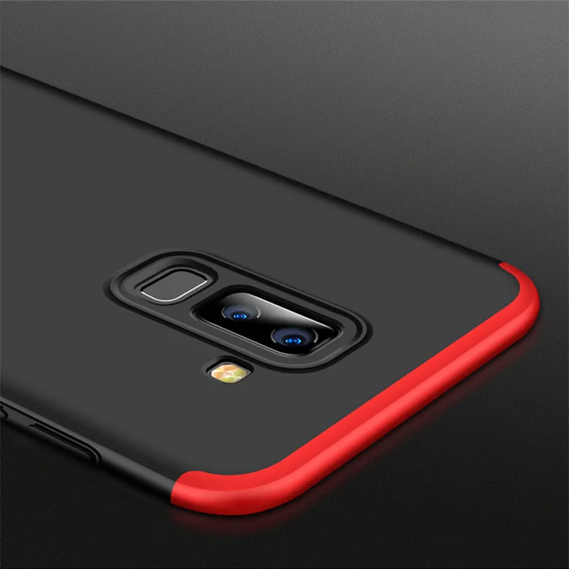 Для Samsung Galaxy J8 2018 чехол для телефона роскошный J810F J810 защитный Жесткий ПК полный