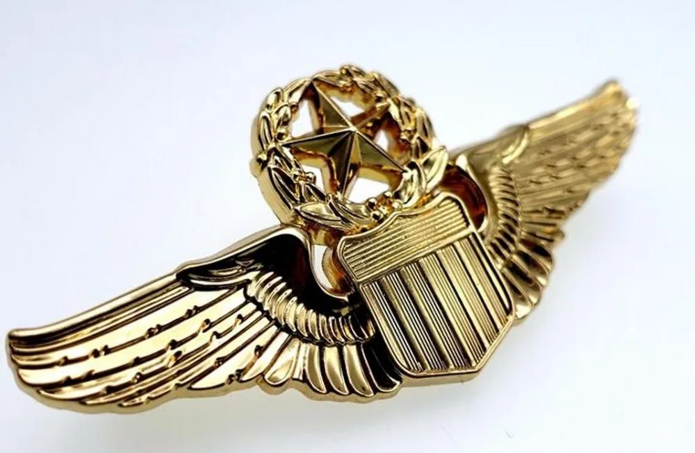 Вентилятор ВВС США металлический значок военный со званием XiongHui значки медали