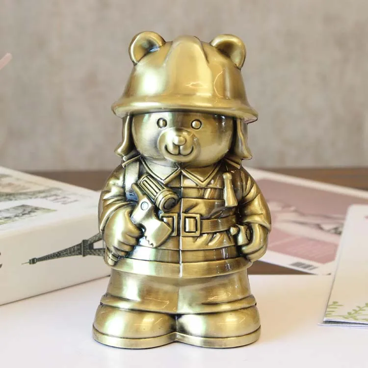 Металлическая лягушка принц жираф Зебра пчела монета коробка для денег семейное