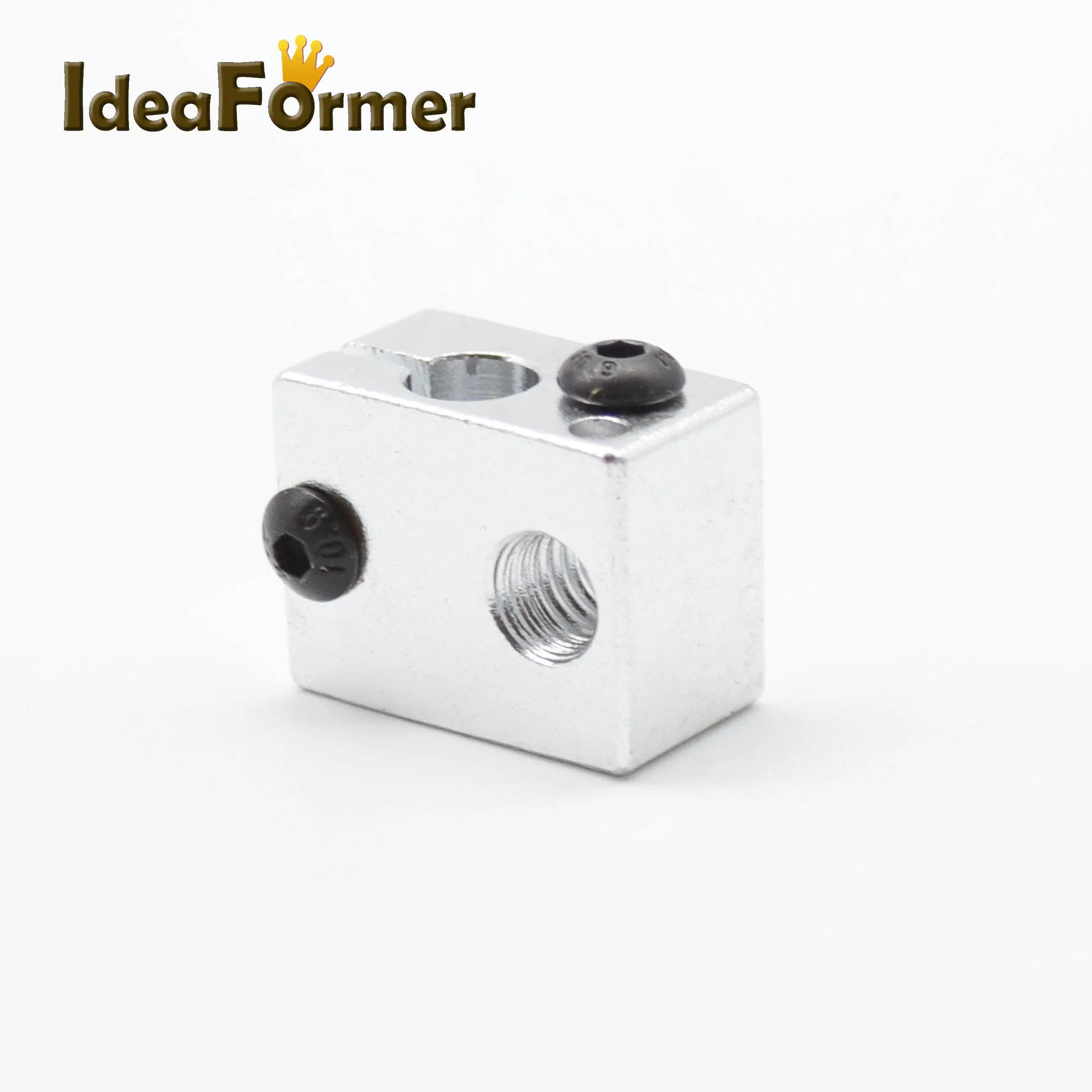 

3D printer V6 Heating Aluminum Block +Thermistor with 2 pin +Ceramic Heater 12V 40W for V6 J-head Hotend