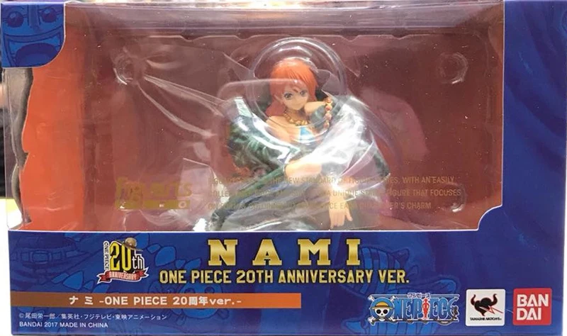 PrettyAngel-подлинный Bandai Tamashii названия фигурок ноль одна штука нами-одна 20 юбилей