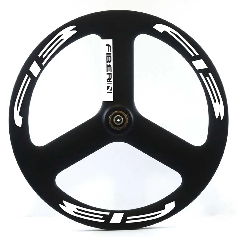 Darktec логотип 20 дюймов BMX 451 карбоновые фиксированные шестерни три спицы карбоновый диск 3 Спицы floding велосипед клинчер колеса