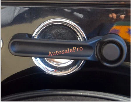 Хромированная боковая дверная ручка крышка чаши 5 шт. для Jeep Wrangler Rubicon Jk 2007 2015 4