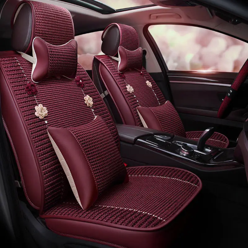 Four Seasons General Car Seat Cushions pad Styling Cover For Toyota Camry Corolla RAV4 Civic Highlander | Автомобили и мотоциклы