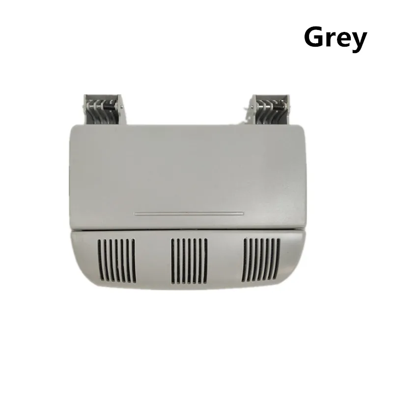 Grey BTAP бежевый и серый солнцезащитные очки коробка для хранения очков держатель для Skoda Octavia Fabia Roomster 1Z0868565F 1Z0 868 565 E/F 1Z0868565E - Название цвета: Grey