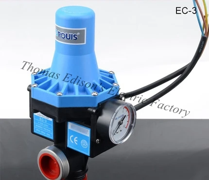 Автоматический контроль давления водяного насоса электронный переключатель для