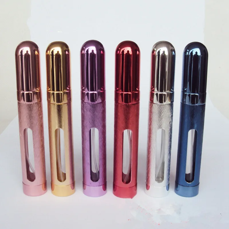 10 шт., алюминиевые флаконы для парфюма, 6 мл