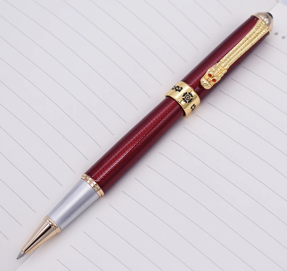 Jinhao Роскошная шариковая ручка с чернилами классический стиль зажим в виде