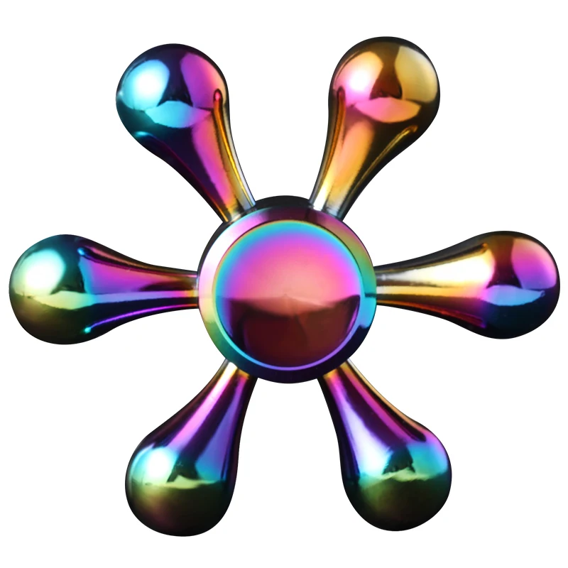 Старый капитан Спиннер ручной металл латунь вращение пальцами Анти Стресс для