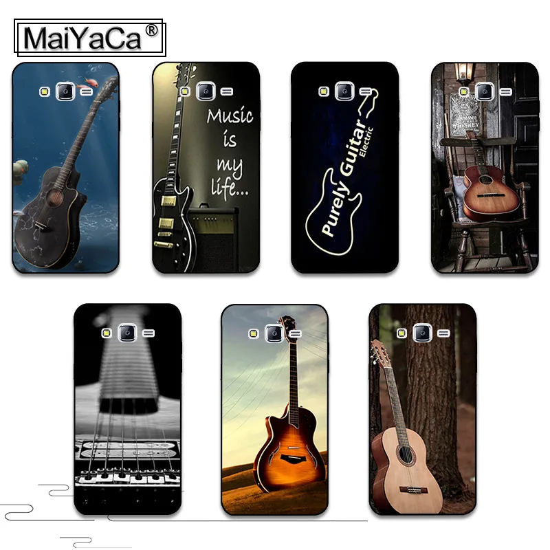 MaiYaCa Ocean Guitar music is my life Модный чехол для телефона samsung j7 j8 j4 j6 j2pro a9 a8 a6 2018 coque|cover for j5|case