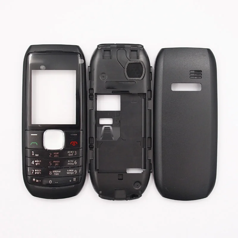Черный BaanSam чехол для Nokia 1800 с русской клавиатурой - Цвет: Черный