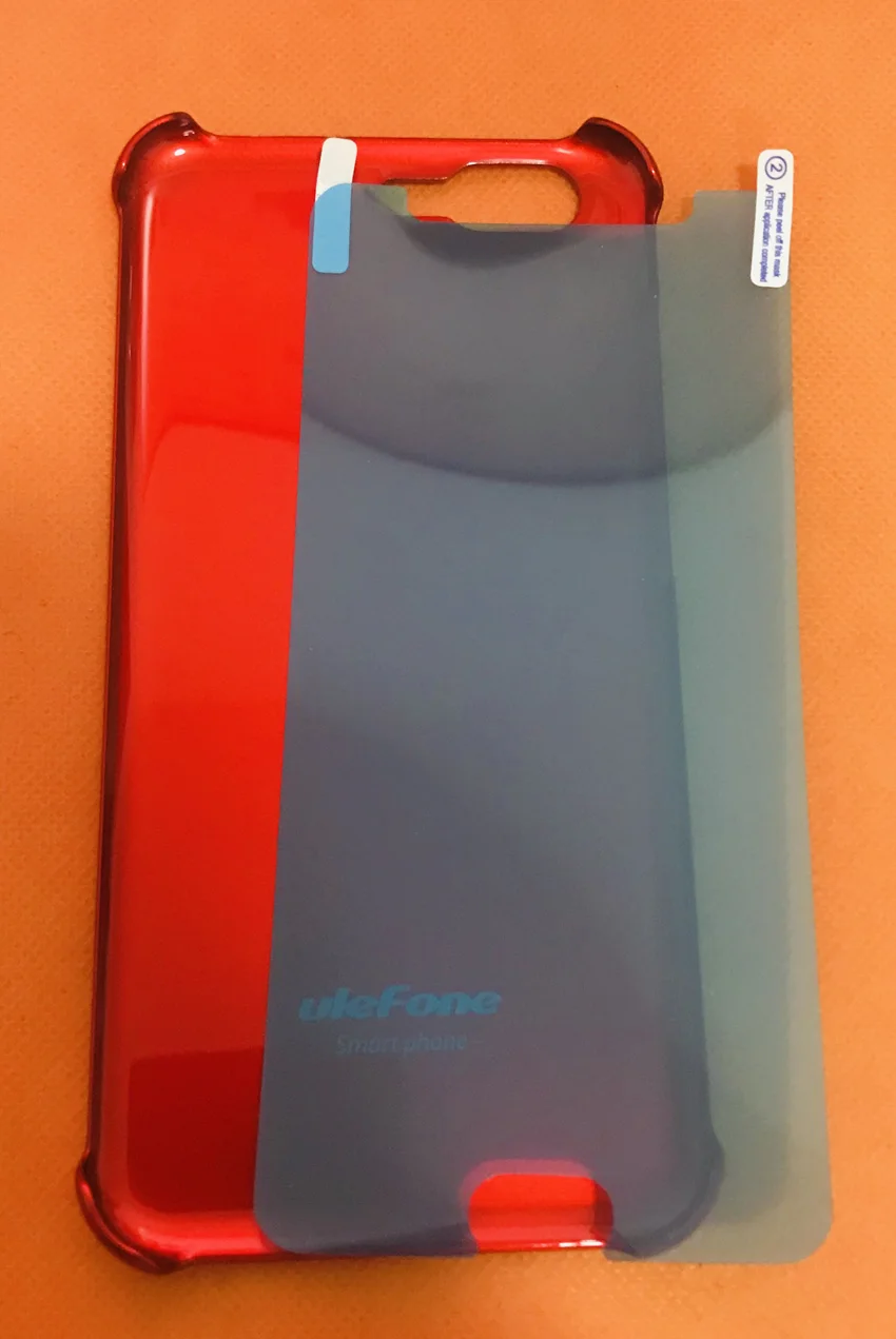 Оригинальный Защитный чехол + Защитная пленка для экрана Ulefone T1 Helio P25 Octa Core 5