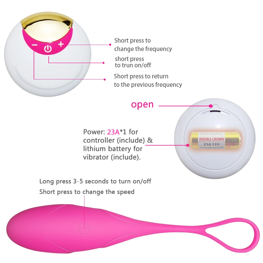 Женские шарики Kegel с дистанционным управлением вибратор в виде любовных яиц из