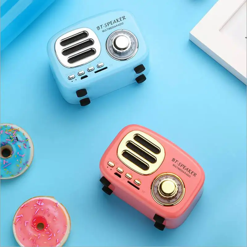BT02 Мини Bluetooth колонки hi fi звук MP3 музыкальный плеер Поддержка 32G TF карта AUX с HD