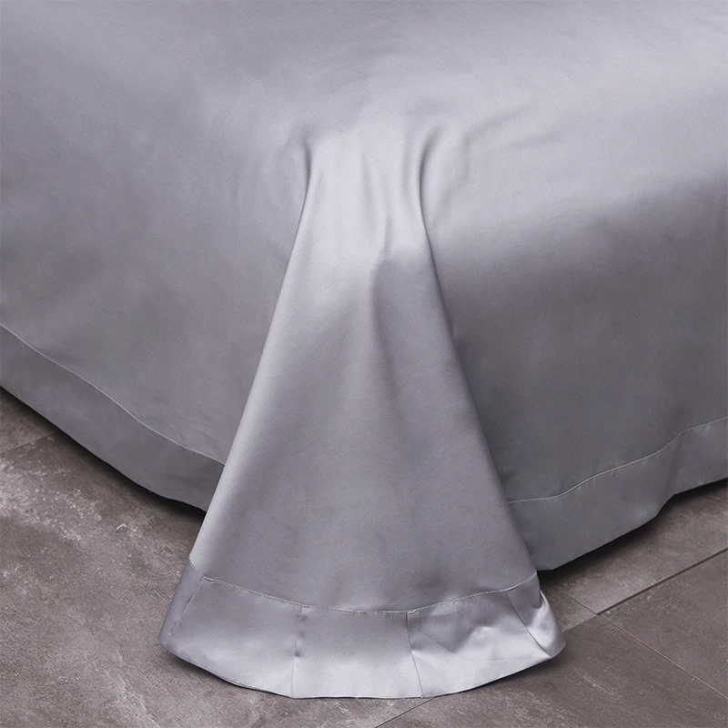 Embroidery Bedlinen egyptian Cotton Bedding sets queen king size Duvet cover pillowcase Flat Bedsheet | Дом и сад