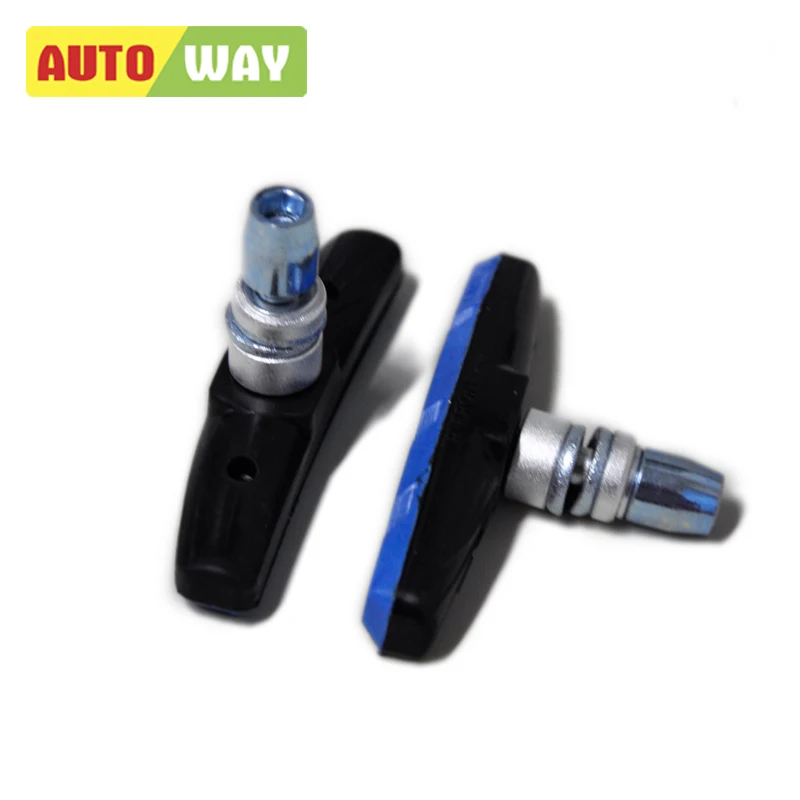 

AUTOWAY 4 Pairs Mountain Road Bicycle Cycling Bike Braking V-Brake Holder Shoes Rubber Pads Blocks Durable Parts,RESIN