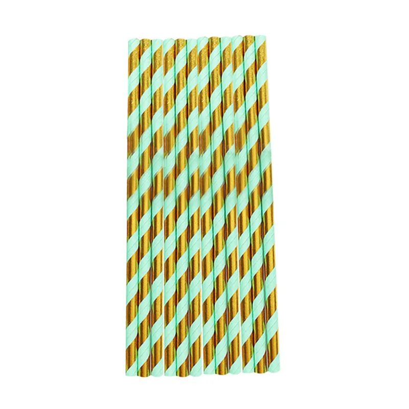 Одноразовая посуда 8 цветов золотая Мятная зеленая|tableware party|tableware disposabletableware birthday