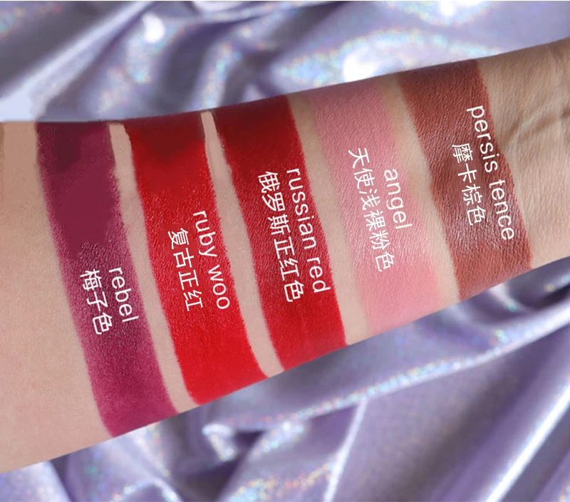 Высококачественная брендовая матовая губная помада для макияжа Diva Angel Chili Heroine beauty color Velvet Lipstick 29 цветов на выбор