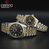 chenxi top brand watch ladies quartz watches women men simple dial lovers quartz fashion leisure wristwatches relogio feminino
