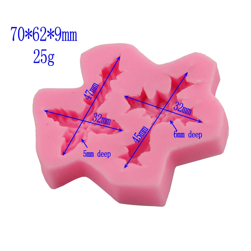 Двойной крестик силиконовая форма Рождественский пирог украшенный конфетами 3d
