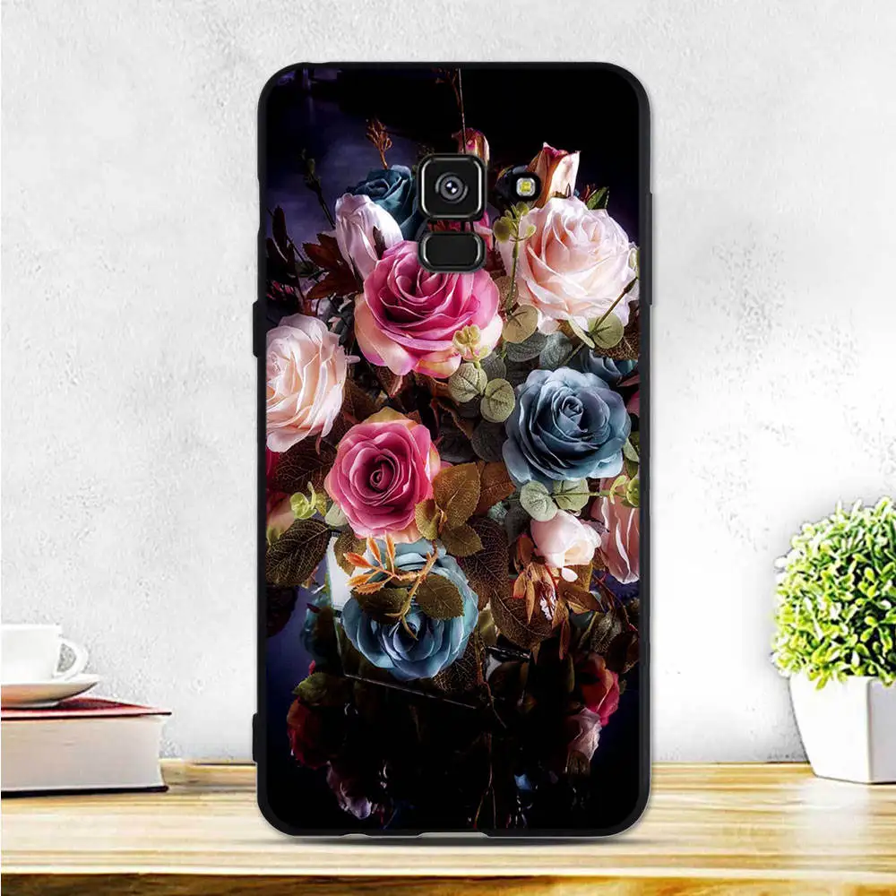 Чехол для Samsung Galaxy A8 2018 чехол A530 A530F задняя крышка мягкий из ТПУ чехол|Бамперы| |