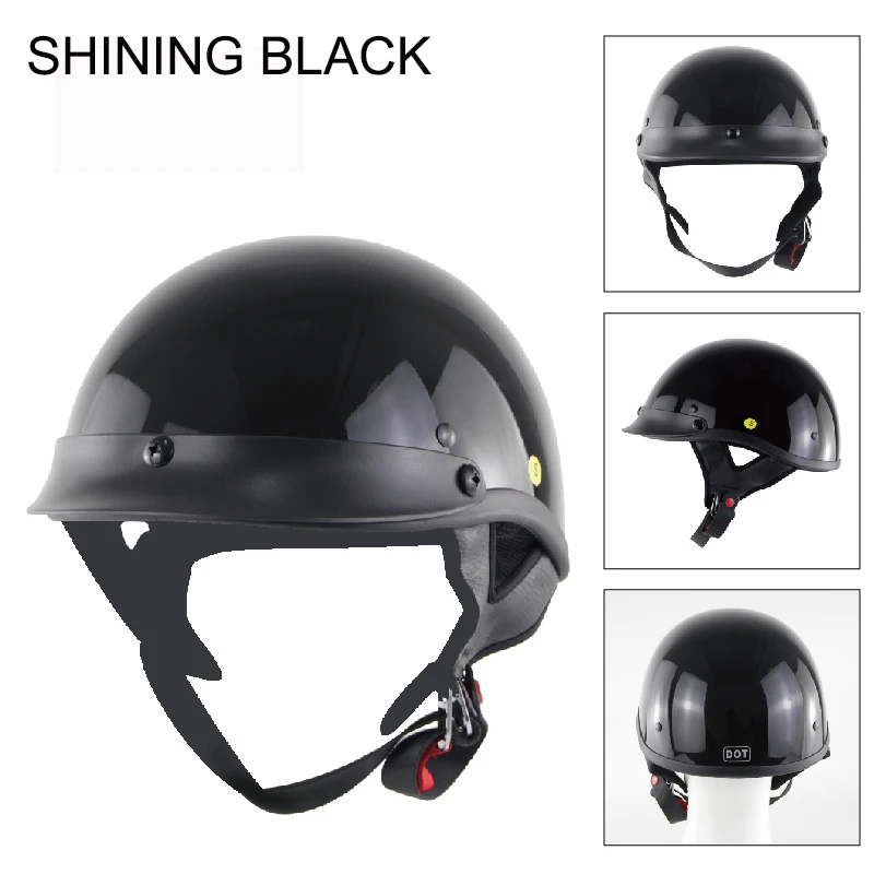 Летний мотоциклетный шлем Casco, скутер, полулицевая емкость, мотоциклетный шлем с черепом, немецкий стиль, мотоциклетный шлем для электромобиля, Байкерский шлем в горошек