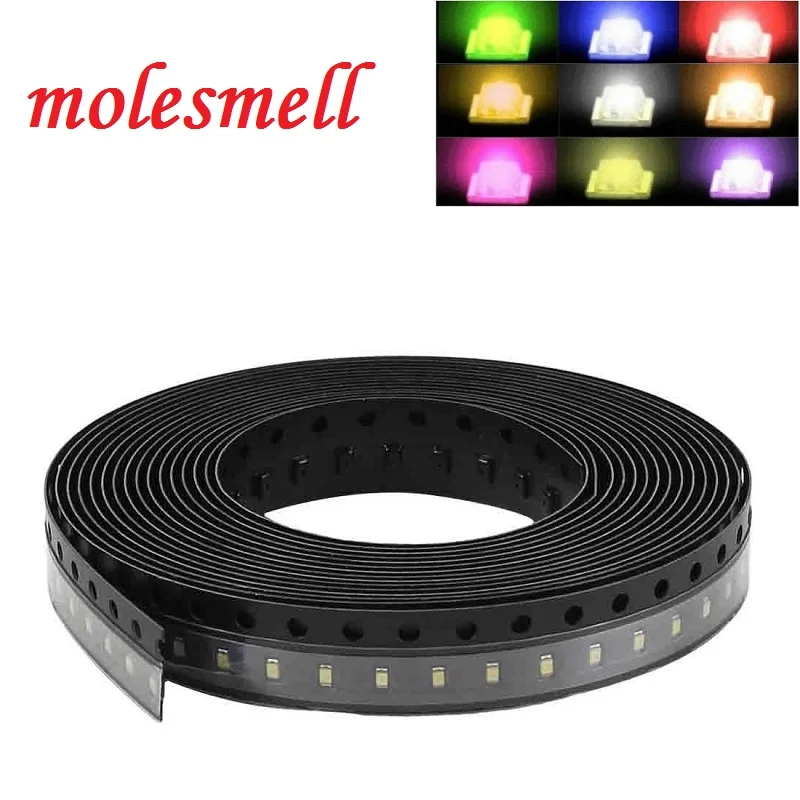 1000 шт Многоцветный 0603 SMD SMT led красный желтый синий зеленый белый оранжевый