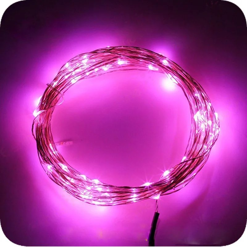 Интерфейс USB медный провод 10 м 100Led строка открытый домашнего освещения гирлянды