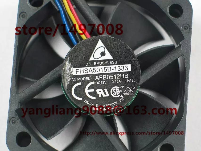 Охлаждающий вентилятор для сервера Delta Electronics AFB0512HB H120 12 В постоянного тока 0 15 А