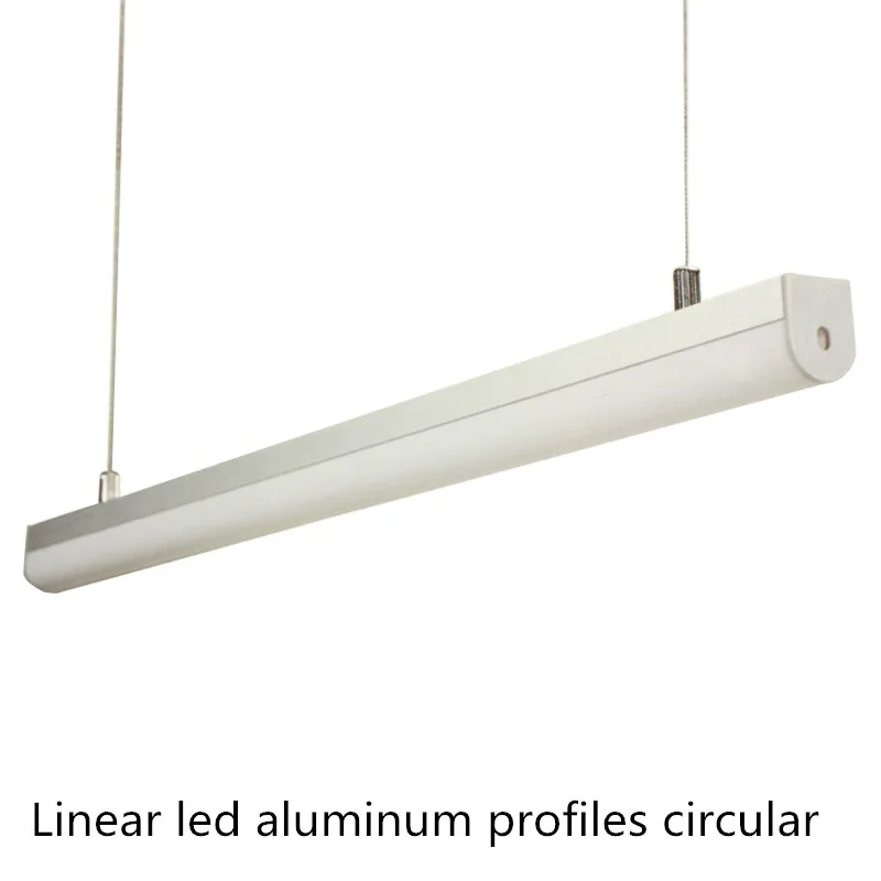 2pcs led tube circular led aluminum profiles 2835/5050  led bar light For cabinet kitchen Linear LED Strip Project