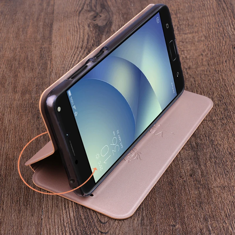 Mofi For Asus ZenFone 4 Max ZC554KL 5.5 inch Case Hight Quality Flip Leather Book Style Stand Cover | Мобильные телефоны и