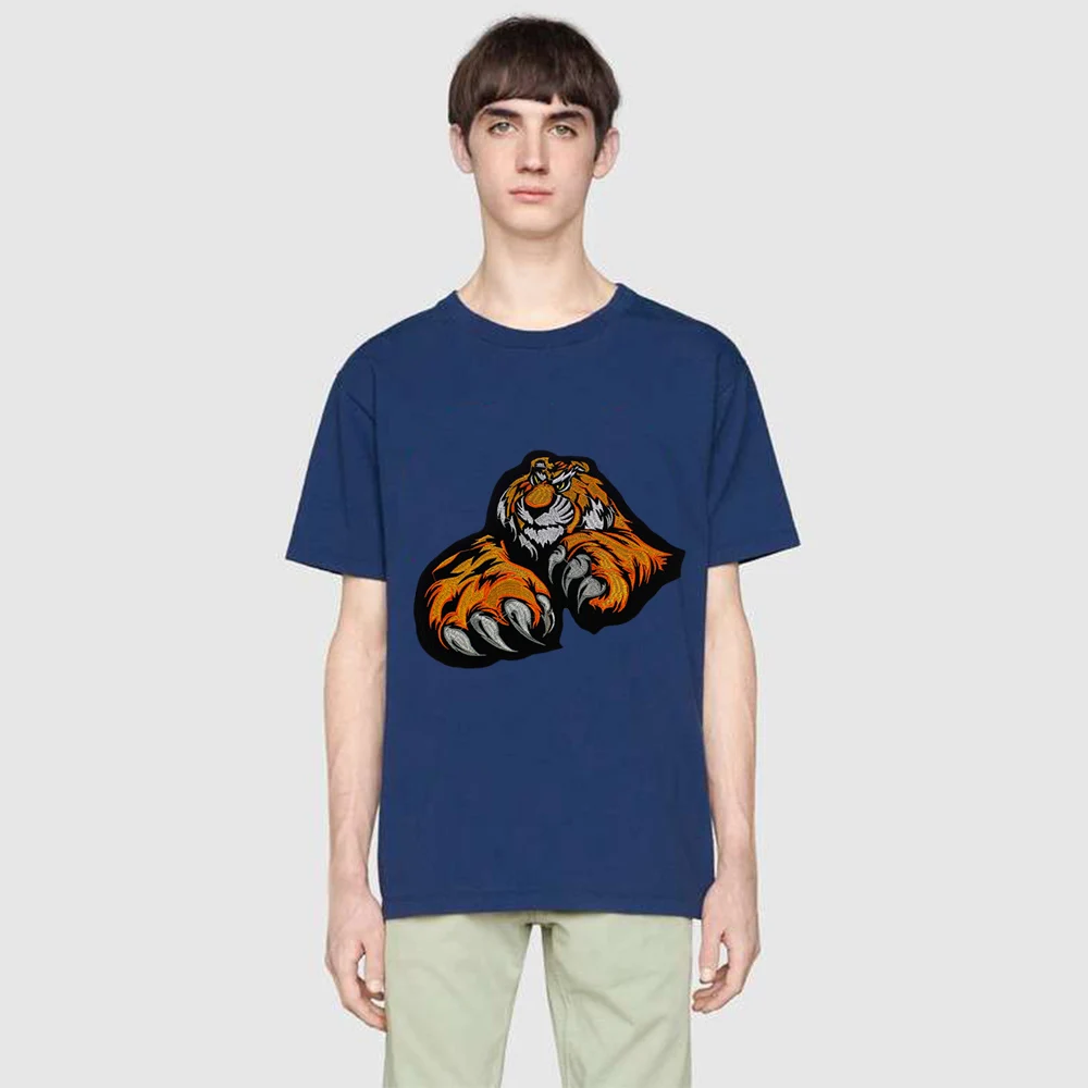 FashionTiger головка приклеивающиеся утюгом нашивки вышитая аппликация этикетка для
