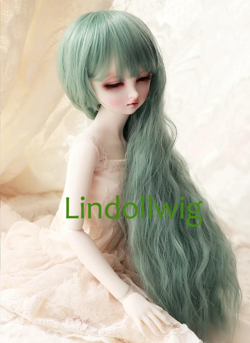 Lindollwing 1/3 BJD парик Pullip Dal DD SD Dollfie кукла высокотемпературные волосы 8 9 дюймов