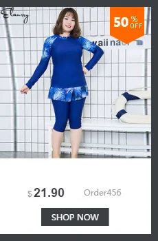Sexy Printed Long Sleeve Swim Plus Size Bathing Suit Bodysuit Sport Swimwear Surfing Rash Guard Women 2 Pieces Swimsuit