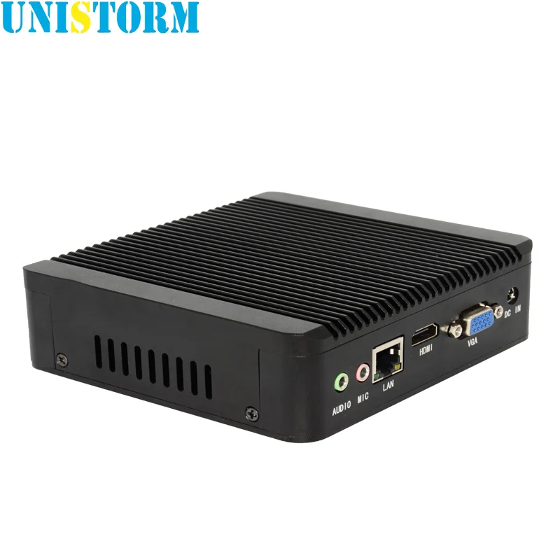 Мини ПК без вентилятора J1900 Intel Celeron 2 0 ГГц Windows 10 Win7/8 1 Linux|pc j1900|j1900 quad corefanless mini pc j1900 |