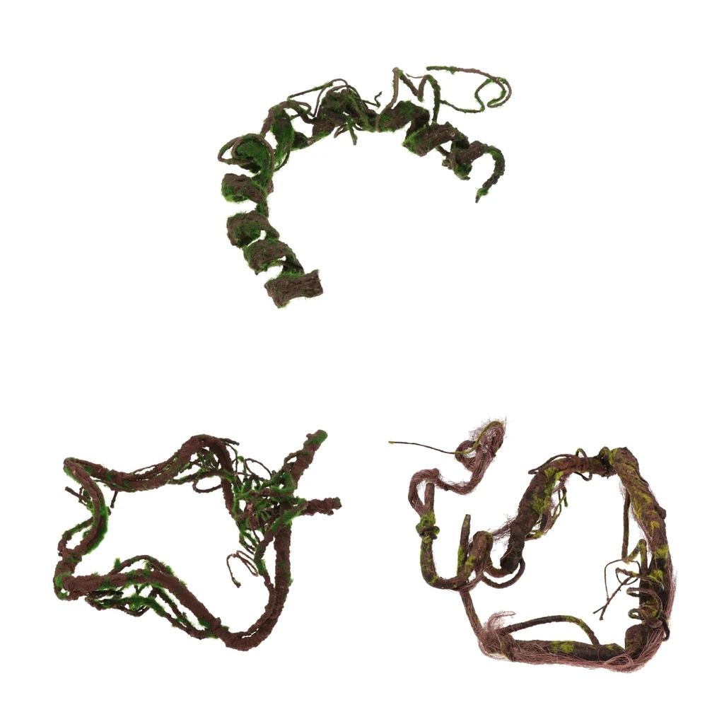 Гнущиеся и Скручивающиеся рептилии скалолазание в джунглях лоза натуральный