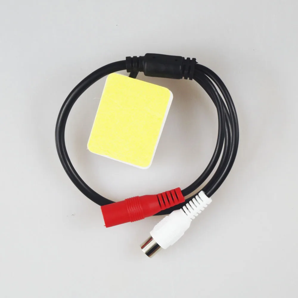 Mini CCTV Microphone Security Surveillance Audio Input Wide Range Camera Sound Pick up For AHD DVR IP | Безопасность и защита