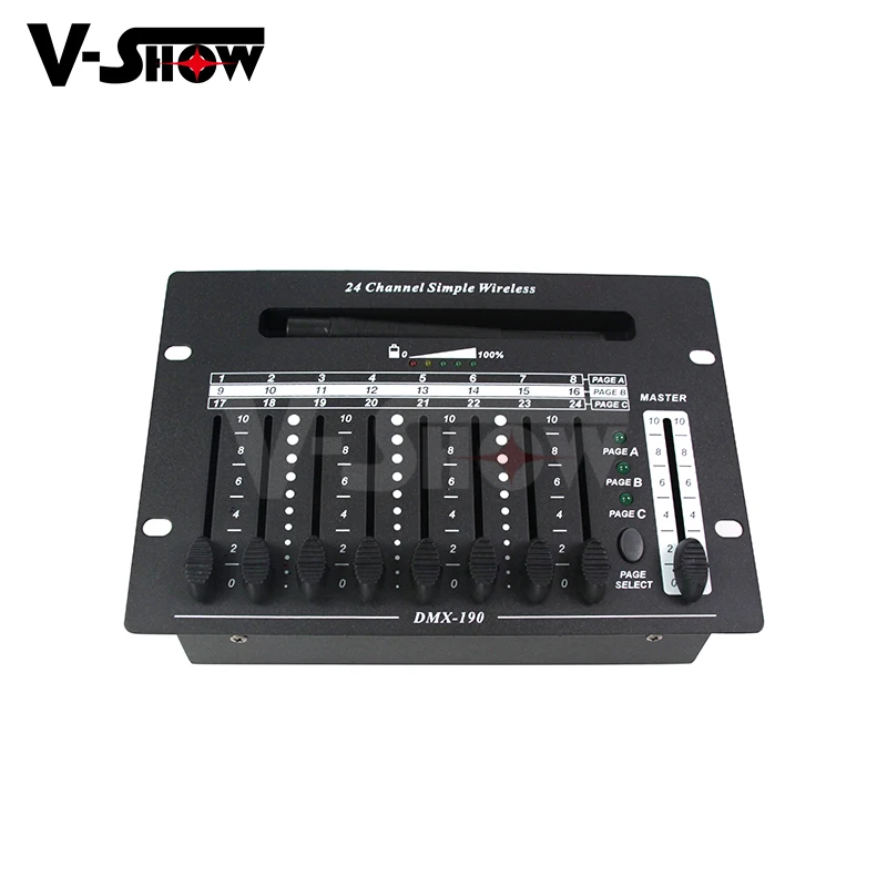 Беспроводной контроллер Dmx 512 для сценического освещения дискотеки 1 шт. 24