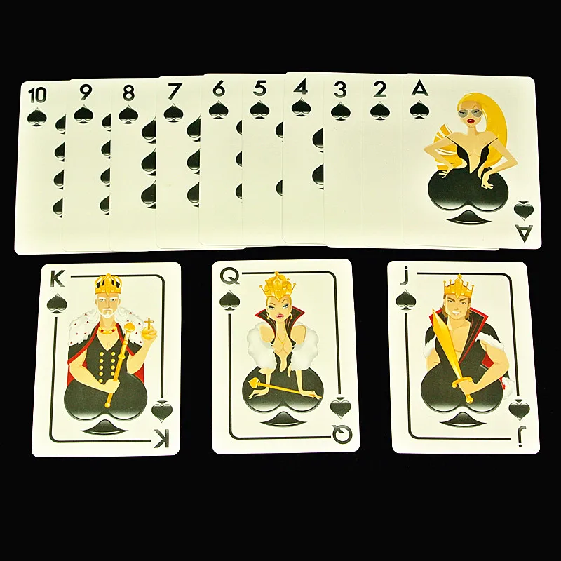 ПВХ водонепроницаемые пластиковые рождественские креативные карты для