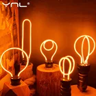 Светодиодная лампочка E27 для Эдисона, декоративная лента, праздничное освесветильник, Рождественская лампа, 4 Вт, 4,5 Вт, 8 Вт, 220 В переменного тока