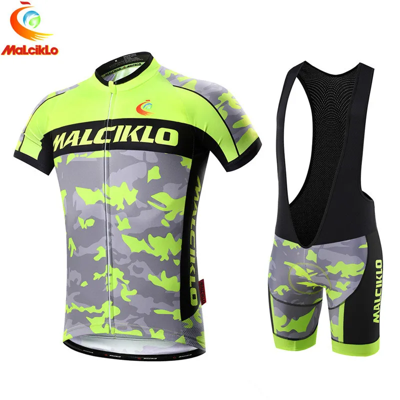 Malciklo 2018 100% полиэстер Maillot набор Велоспорт велосипед одежда гоночный одежды Ropa